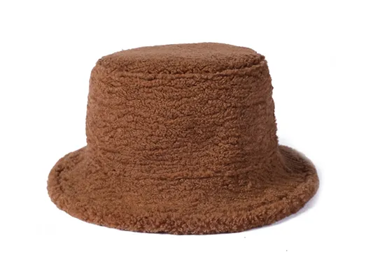 مصمم مخصص قبعات دلو زغبي رقيق