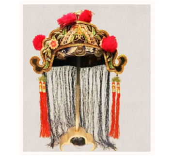 قبعة صيفية مع خياطة ساتان ملونة عبر الجسر وشرابات منقوشة على شكل فراشة